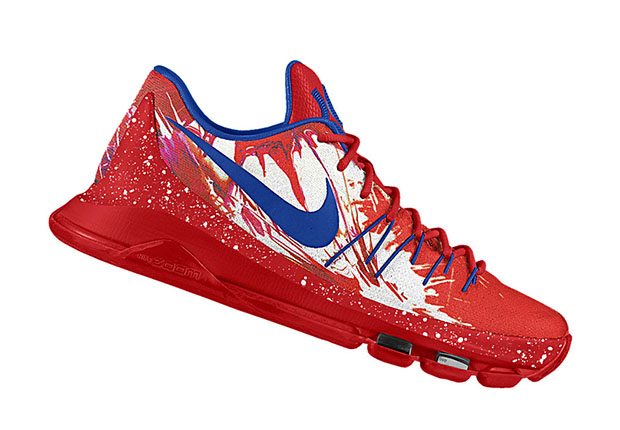 Nike KD 8 iD "Fireworks" Graphic Available