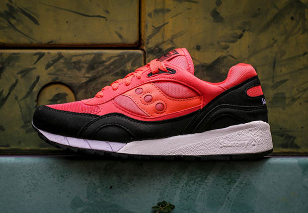 Saucony Shadow 6000 Coral Black