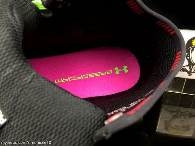 Under Armour Curry 2 Sample Black Yellow 3