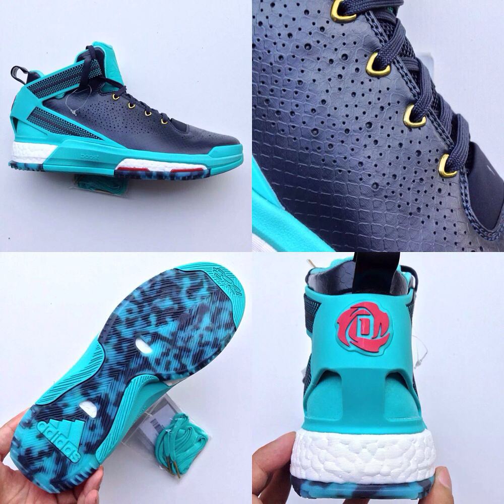 Adidas D Rose 6 Charlotte Hornets 03