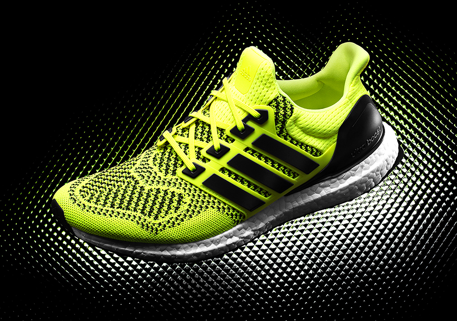 Adidas Ultra Boost Solar Yellow Volt Mens 1