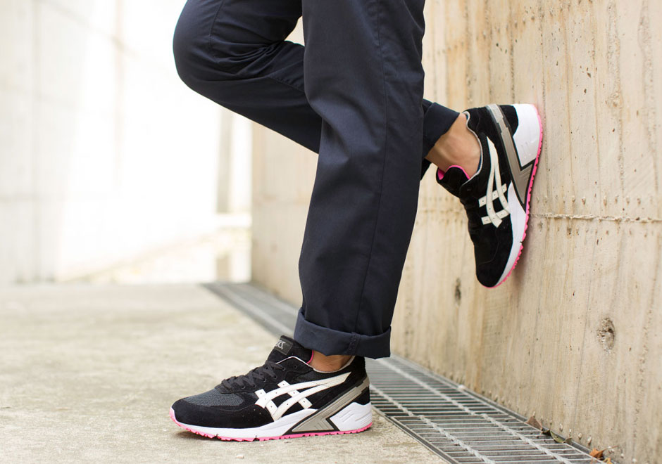 Asics Gel Sight Black Pink 1