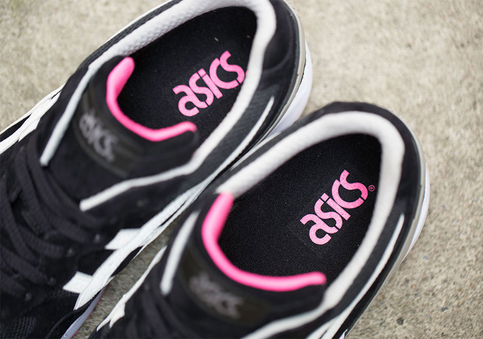 Asics Gel Sight Black Pink 6