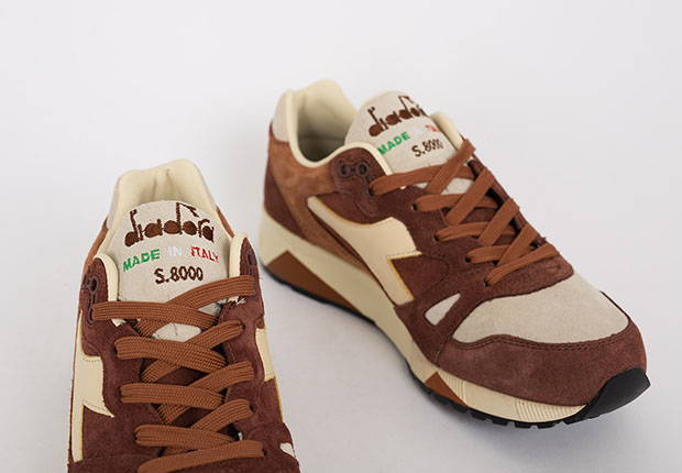 Diadora S8000 Italy Brown Beige 4