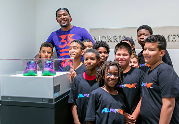 Here’s How Kevin Durant Spent His Weekend In Brooklyn
