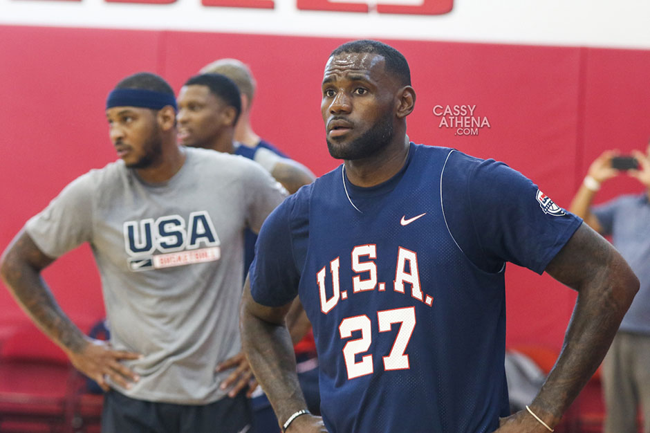 Lebron Joins Usa Mini Camp For Day 2 01