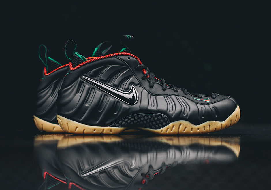 Nike Air Foamposite Pro Black Red Green Gum Coming Soon 1