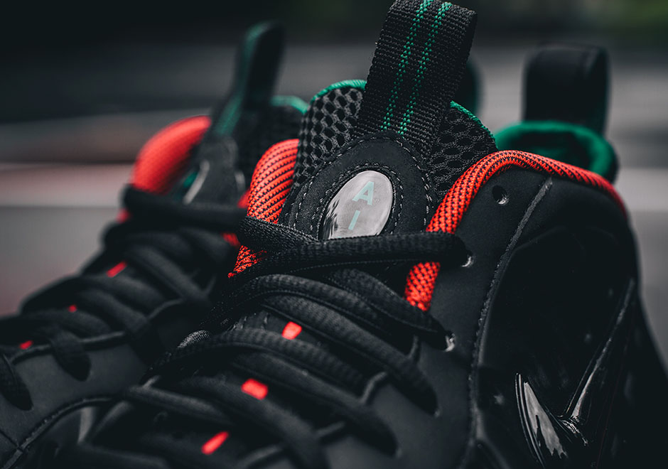Nike Air Foamposite Pro Black Red Green Gum Coming Soon 5
