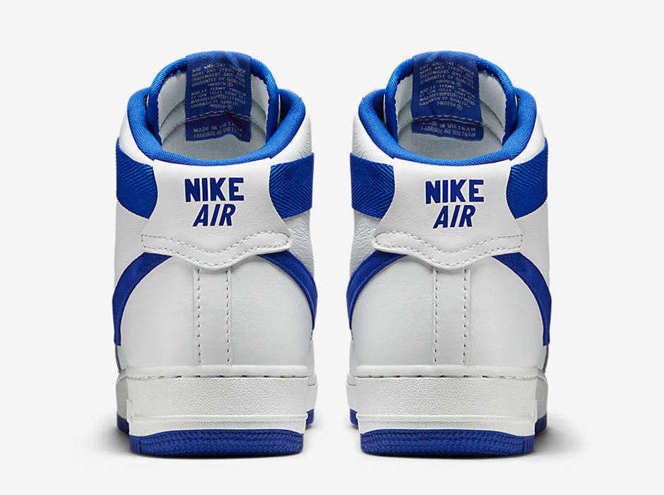 Nike Air Force 1 Qs White Royal Og 05