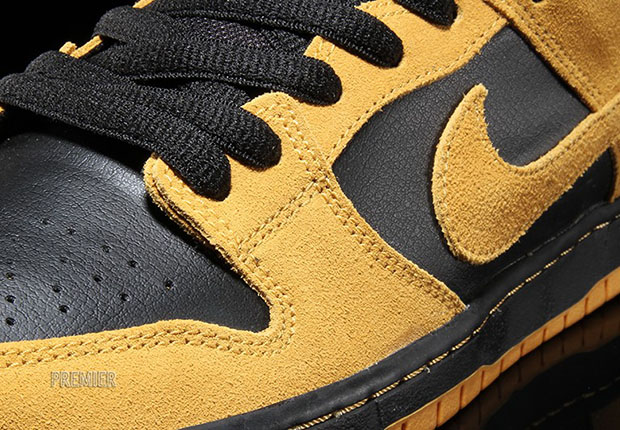 Nike Sb Dunk Low Pro University Gold Black Available 6