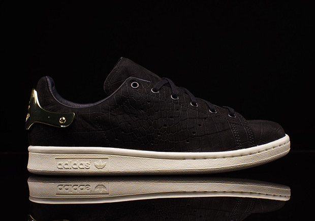 Adidas Stan Smith Wmns Black Gold 3