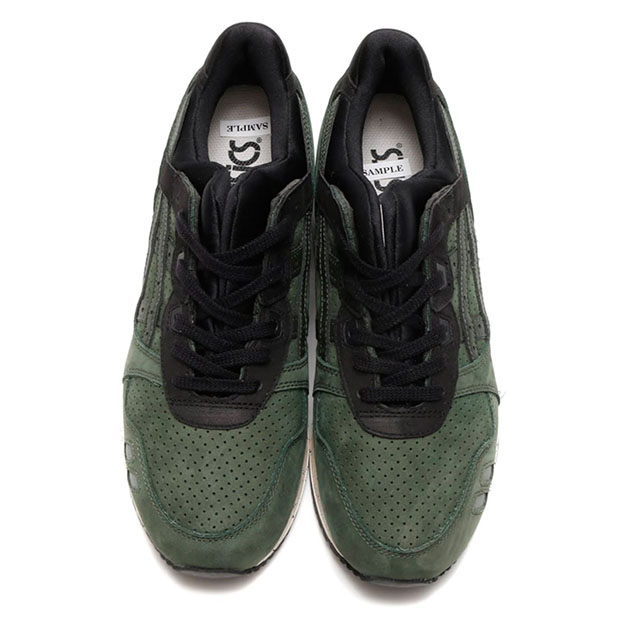 Asics Gel Lyte Iii Forest Green Black 2