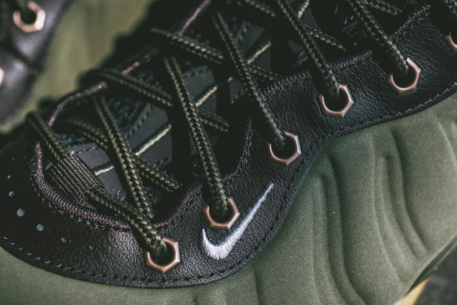 Nike Air Foamposite One Suede Olive Release Date Change 06