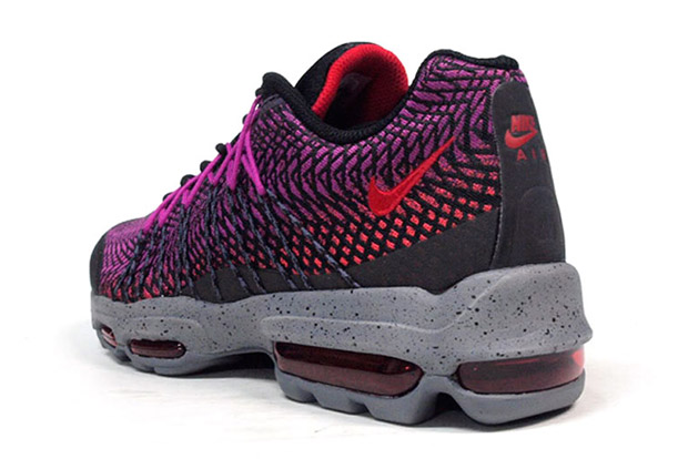 Nike Air Max 95 Ultra Jcrd Light Grey Purple Pink 03