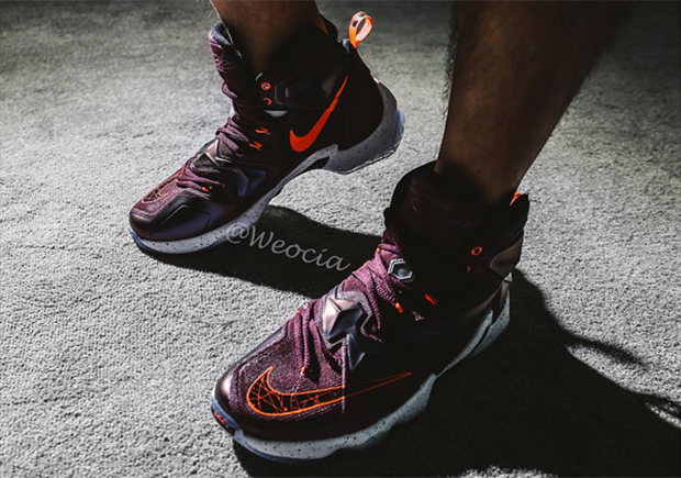 Here's What The Nike LeBron 13 Looks Like On Feet