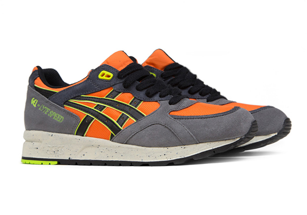 Asics Gel Lyte Speed Orange Dark Grey 2