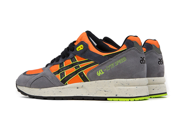 Asics Gel Lyte Speed Orange Dark Grey 3