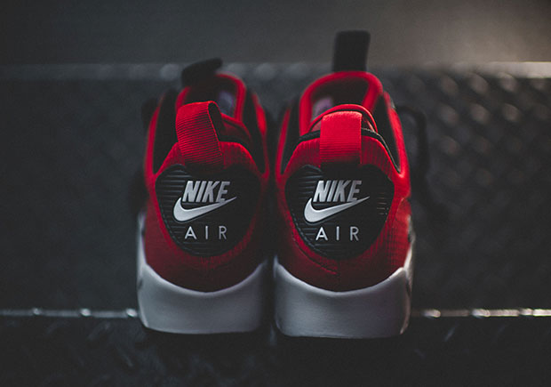 Nike Air Max 90 Winter Mid Red Black 8