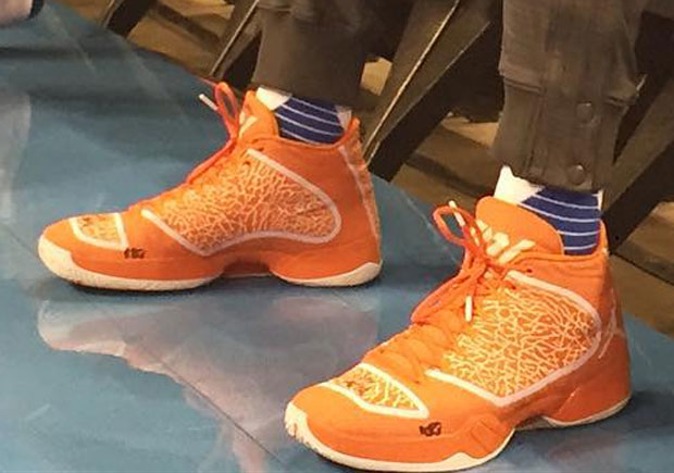 Russell Westbrook Orange Jordan Xx9 Pe 1