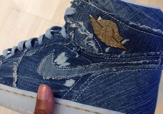 These "Denim" Air Jordan 1s Won't Release Just Yet