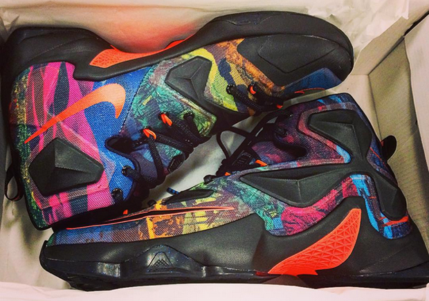 Multi Color Lebron 13 01