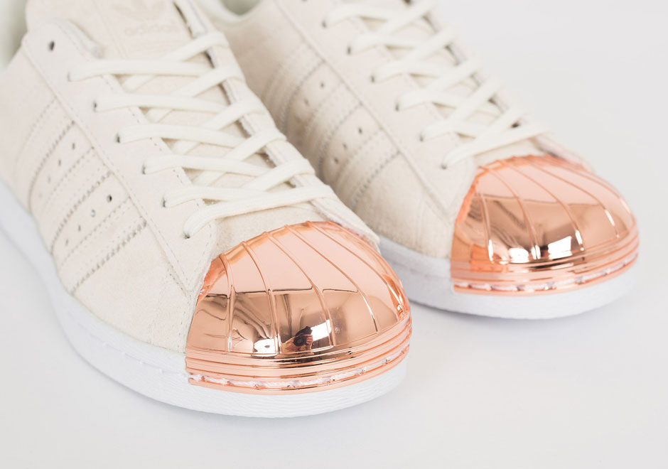 Adidas Superstar Metal Toe Beige Bronze 0
