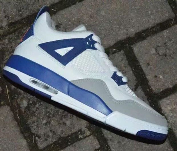 Air Jordan 4 Gs Knicks White 4