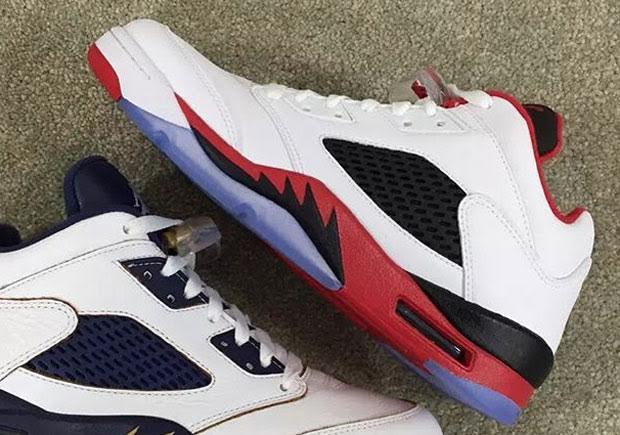 Air Jordan 5 Low "Fire Red" Releasing In 2016