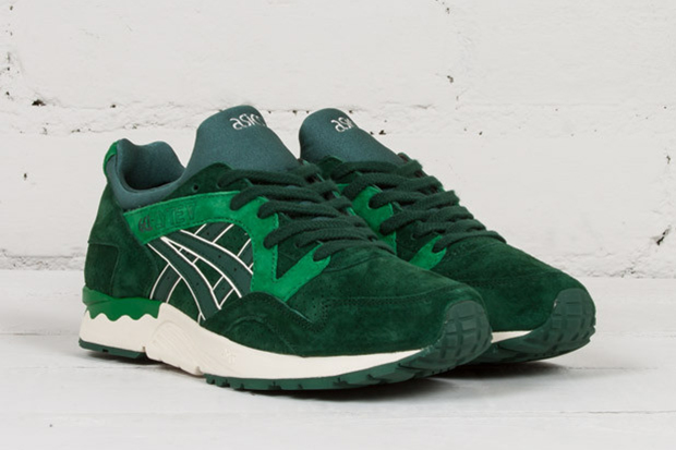 Asics Gel Lyte V Dark Green Forrest 01