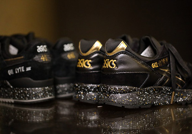 Atmos Asics Gel Lyte V Black Gold 5