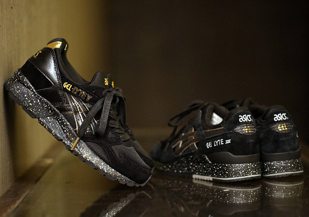 Atmos Asics Gel Lyte V Black Gold 6