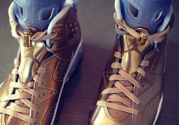 Jordan 6 Oscars Gold Spike Lee