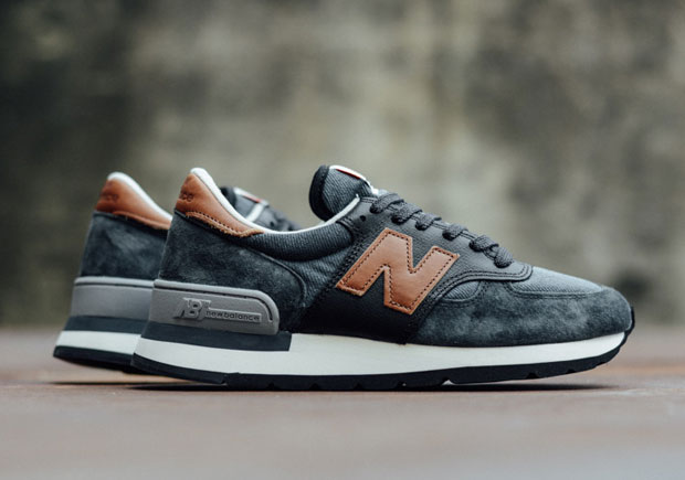 New Balance 990 Ski Pack Blue Brown 1