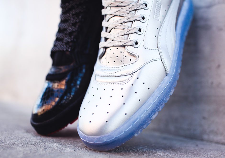 Puma Sky Ii High Fall 2015 Silver Black 7