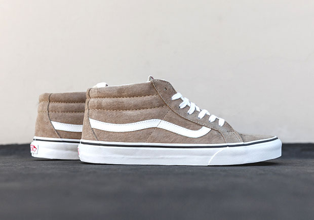Vans Sk8 Mid Suede Reissue Tan Khaki