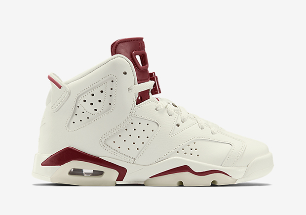 Air Jordan 6 Gs Maroon Releasing Too 02