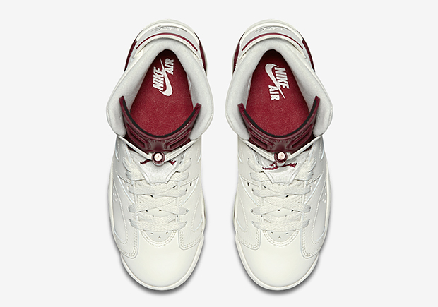 Air Jordan 6 Gs Maroon Releasing Too 04