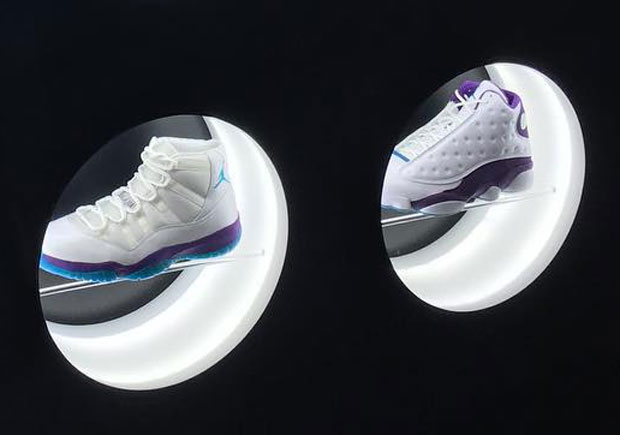Michael Jordan's Charlotte Hornets Appear On These Air Jordan Retro Samples