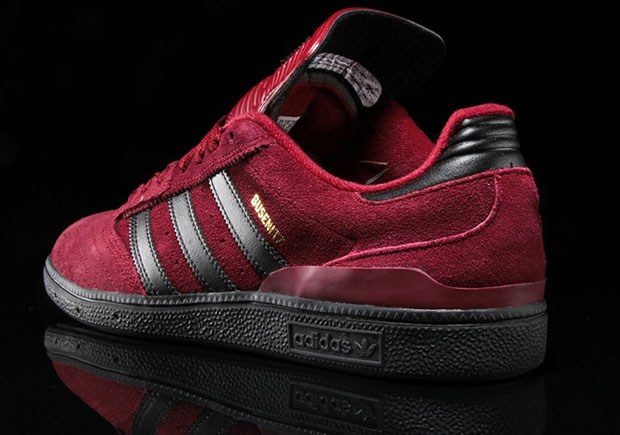 Adidas Skateboarding Busenitz Burgundy Black 5