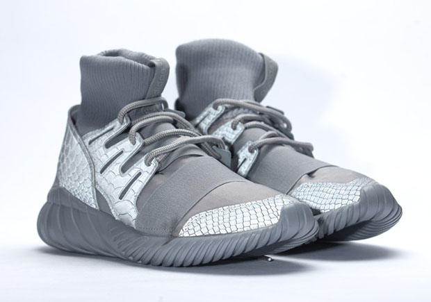 Adidas Tubular Doom Metallic Silver Reflective 5