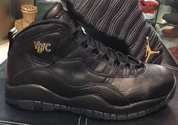First Look At The Air Jordan 10 "NYC"