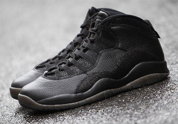 Air Jordan 10 Ovo Black Detailed Images 01
