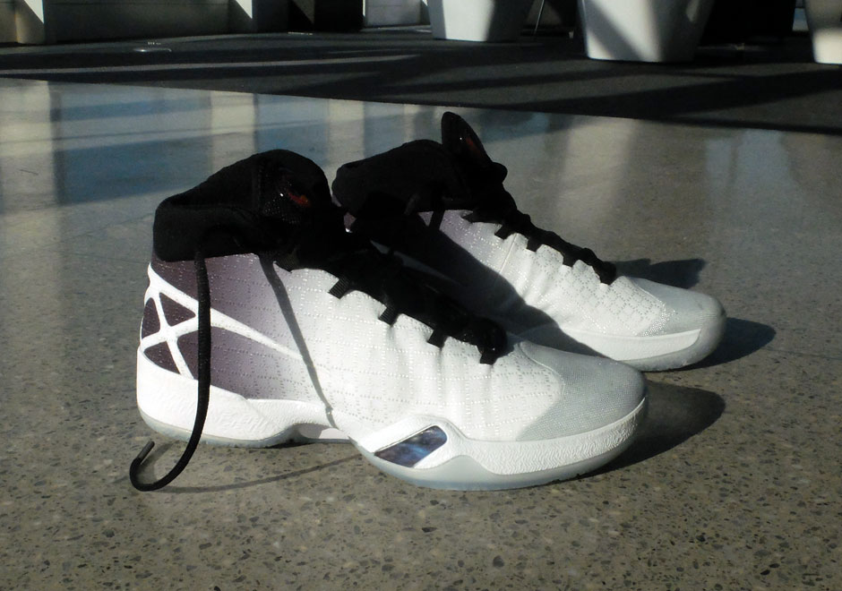 Air Jordan Xxx White Black Wolf Grey 1
