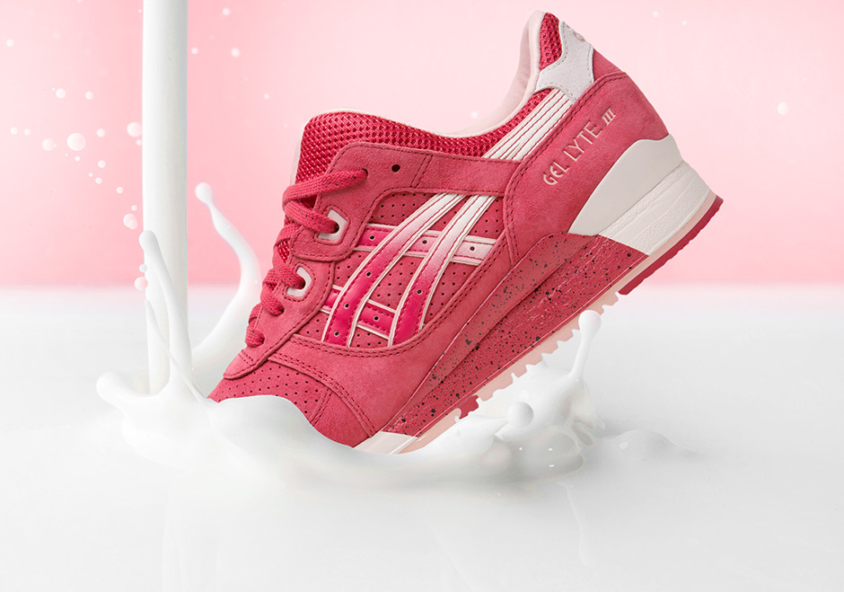 ASICS Celebrates Valentine's Day With Strawberries And Cream