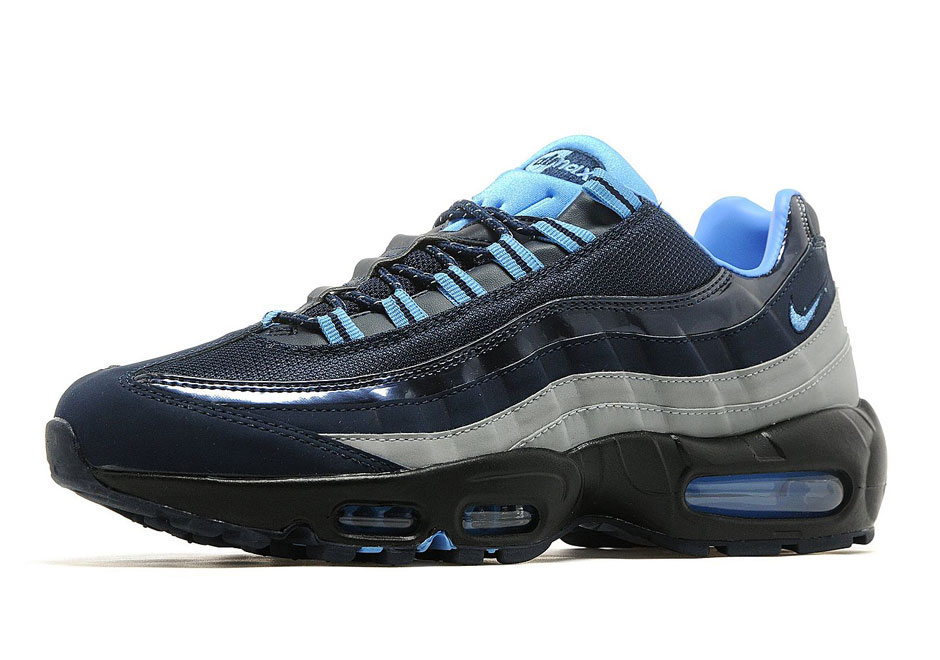 Nike Air Max 95 Patent Leather Obsidian University Blue 01