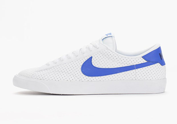 Nike Tennis Classic Ac White Racer Blue Perf 2