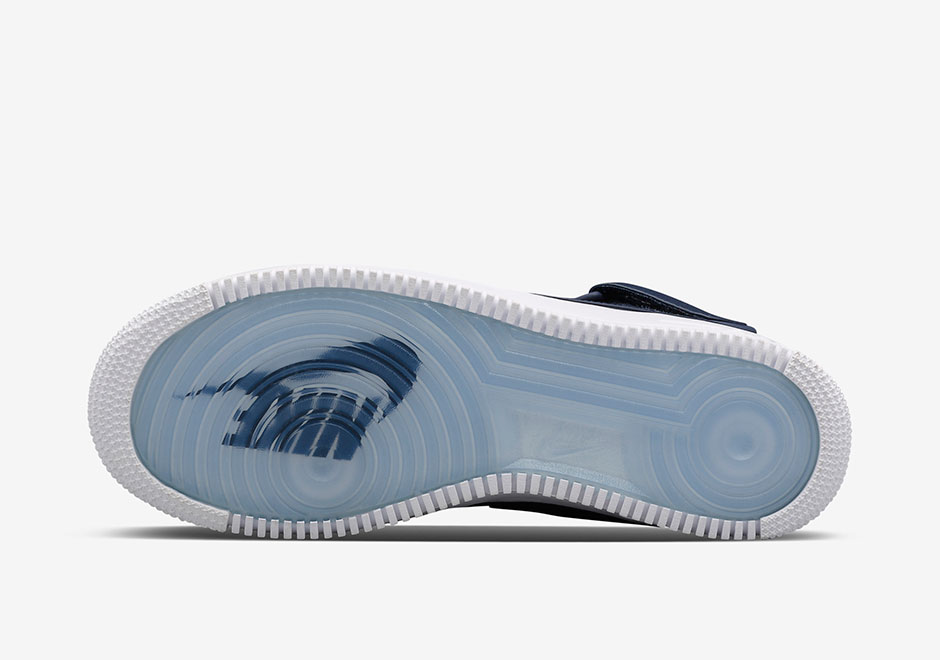 Nikelab Air Force 1 Mid Obsidian White 5