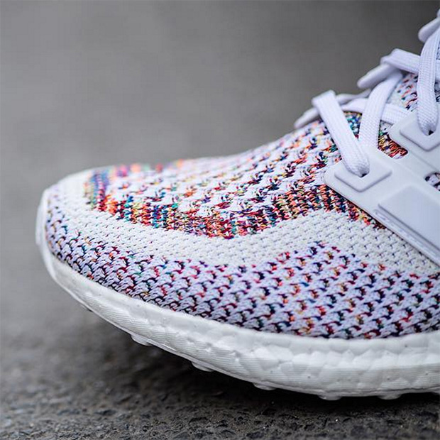 Adidas Ultra Boost White Multi Color Sample 1