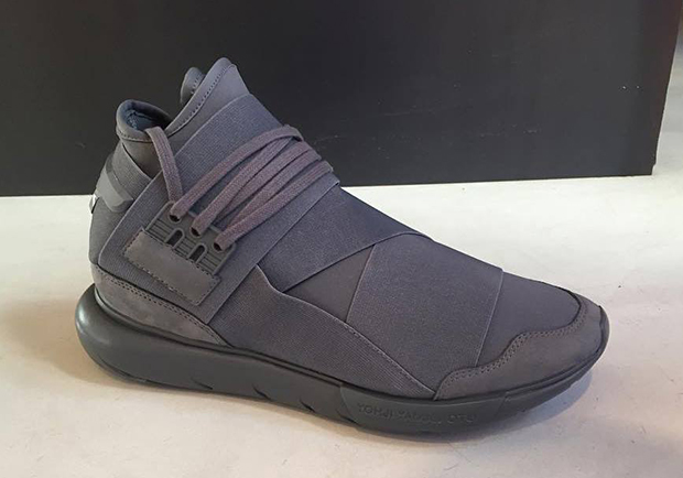 adidas Y-3 Releasing A Tonal Grey Qasa Hi