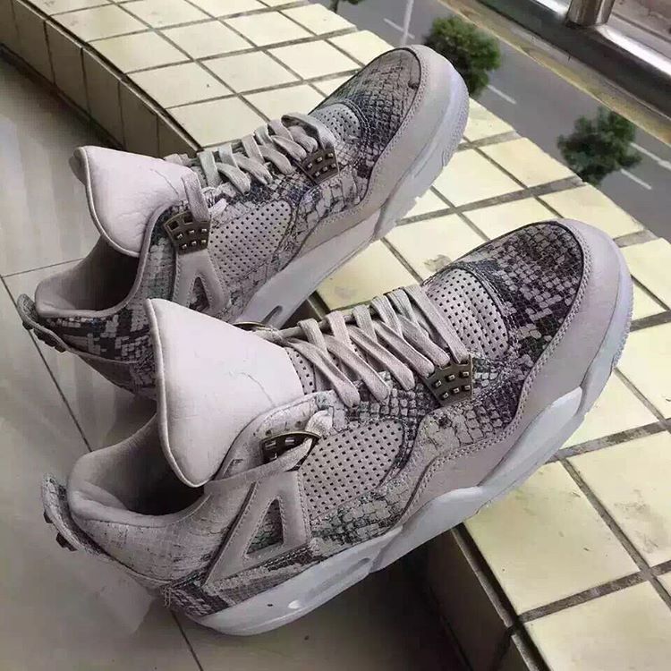 Air Jordan 4 Pinnacle Snakeskin Details 02